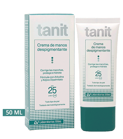 TANIT CREMA DE MANOS DESPIGMENTANTE SPF 25