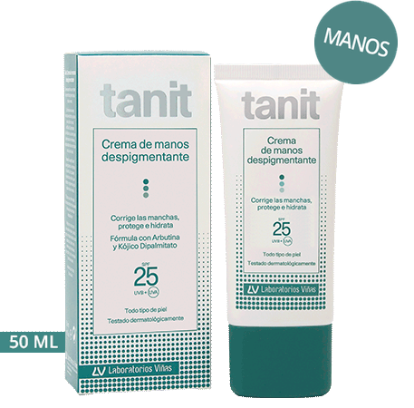 TANIT CREMA DE MANOS DESPIGMENTANTE SPF 25